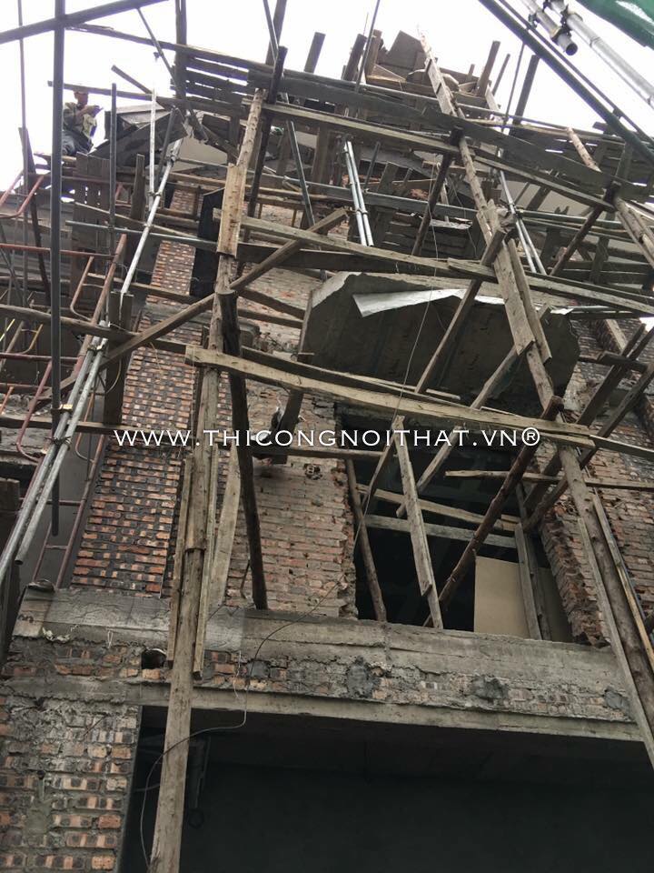 Thi công xây nhà biệt thự Vinhomes Riverside